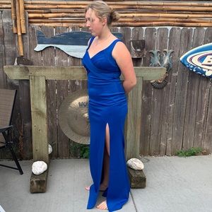 Brand new royal blue dress formal